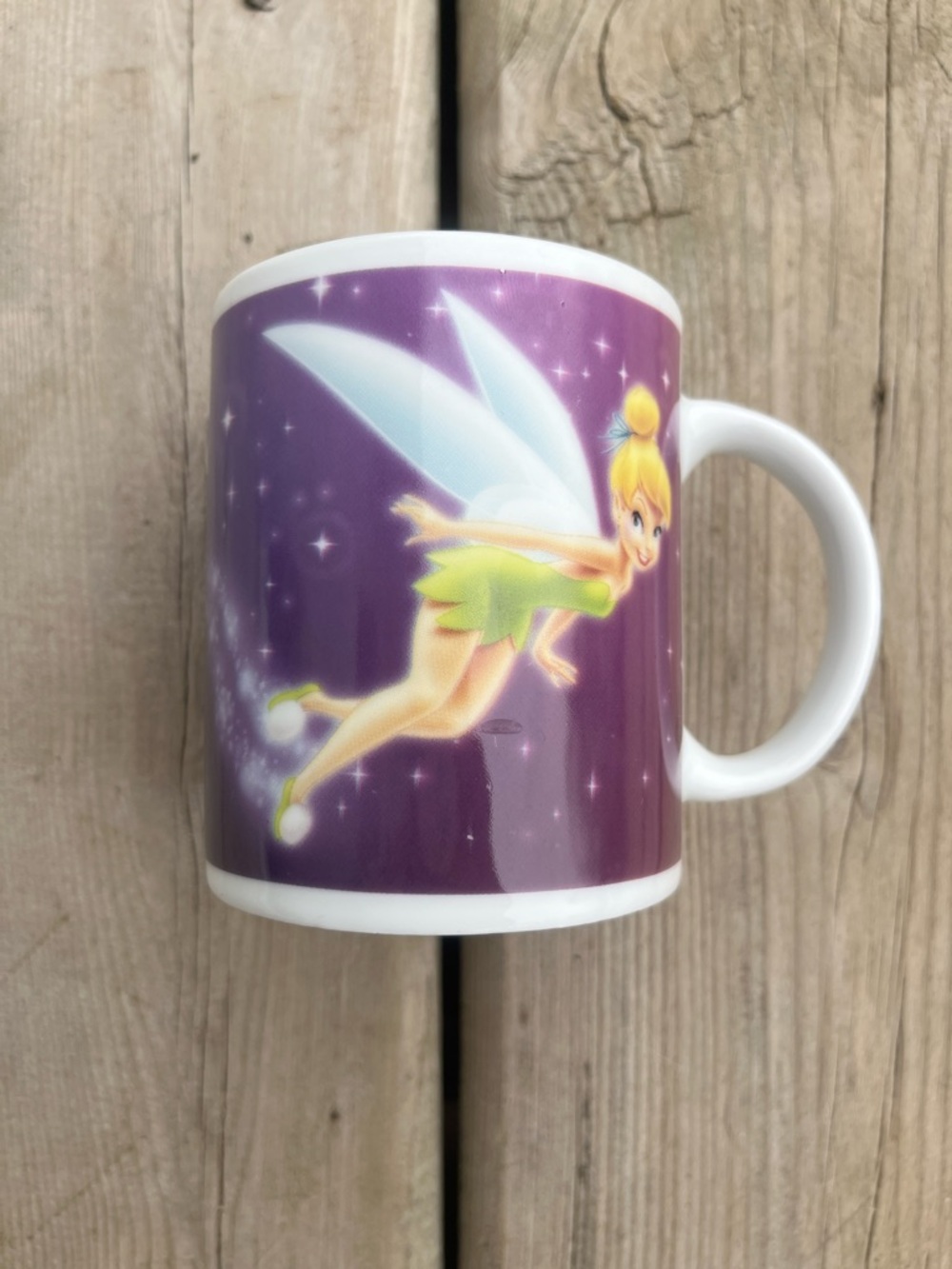 Disney Purple Tinker Bell Ceramic Mug